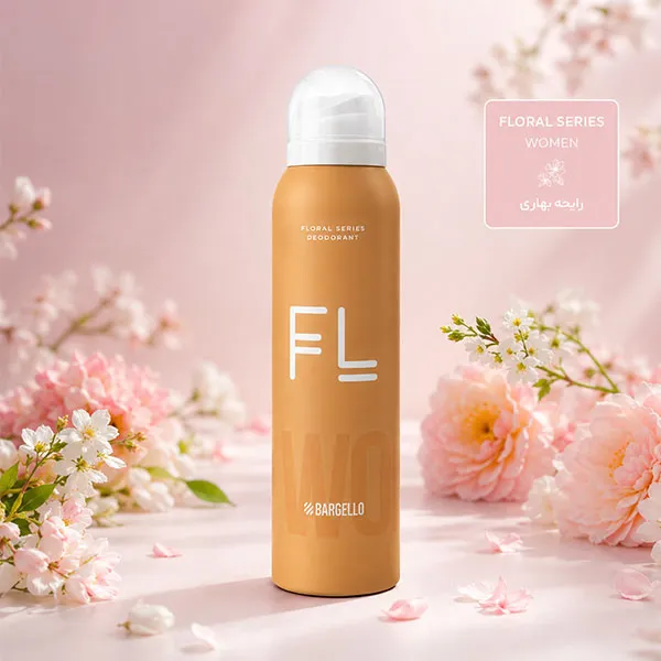 اسپری دئودورانت زنانه بارگلو مدل FLORAL-SERIES-(FL)
